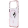 Etui Karl Lagerfeld IML Peekaboo MagSafe do iPhone 17 Pro Max różowy
